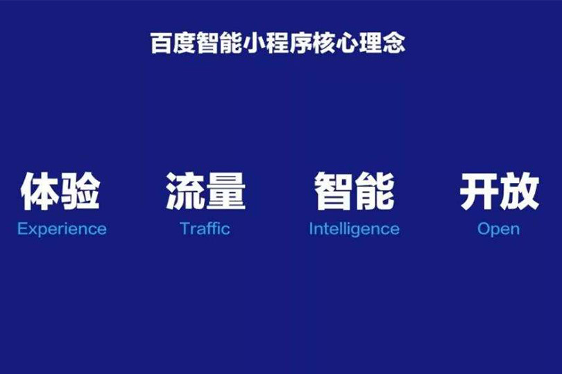 百度智能小程序